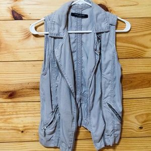 Max Jeans Gray Vest